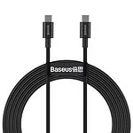 Baseus Superior Series Cable USB-C to USB-C, 100W, 2m (black)