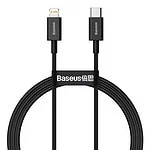 Baseus Superior Series Cable USB-C to iP, 20W, PD, 1m (black)