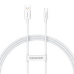 Baseus Superior Series Cable USB to USB-C, 100W, PD, 1m (white)