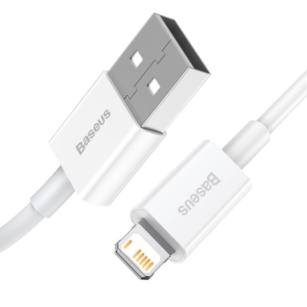 Baseus Superior Series Cable USB to iP 2.4A 2m (white) cena