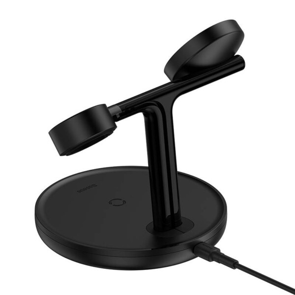 Baseus Swan 3 in 1 Magnetic Charging Bracket 20W Black cena