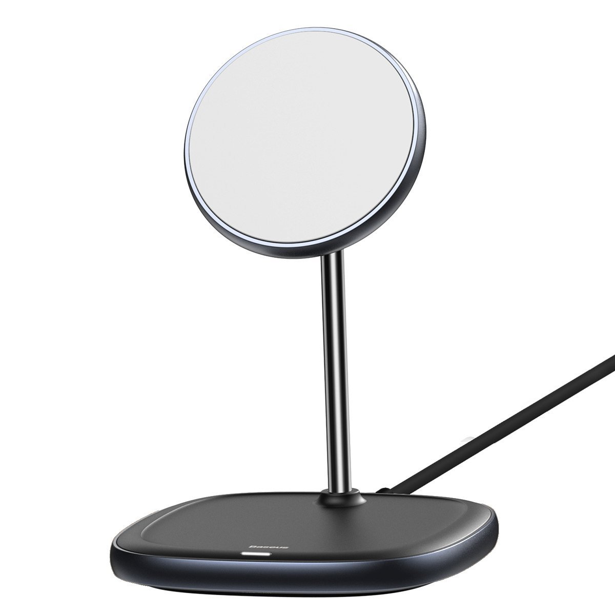 Baseus Swan MagSafe Magnetic Stand with Wireless Charger for iPhone 12 (Black) cena