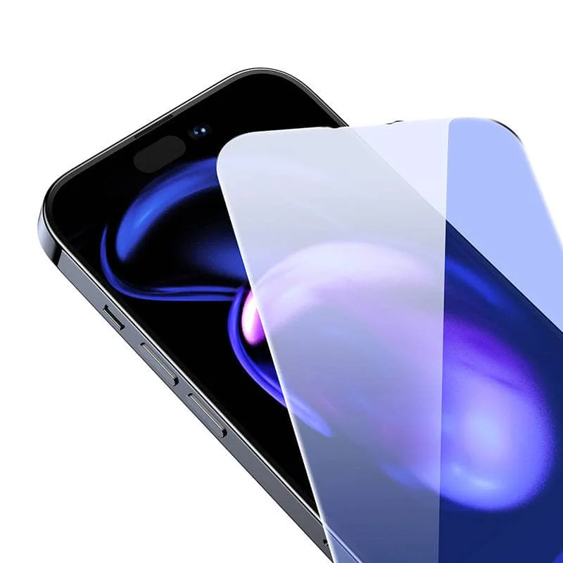 Baseus Tempered Glass Anti-blue light 0.3mm for iPhone 14 Pro Max (2pcs) navod