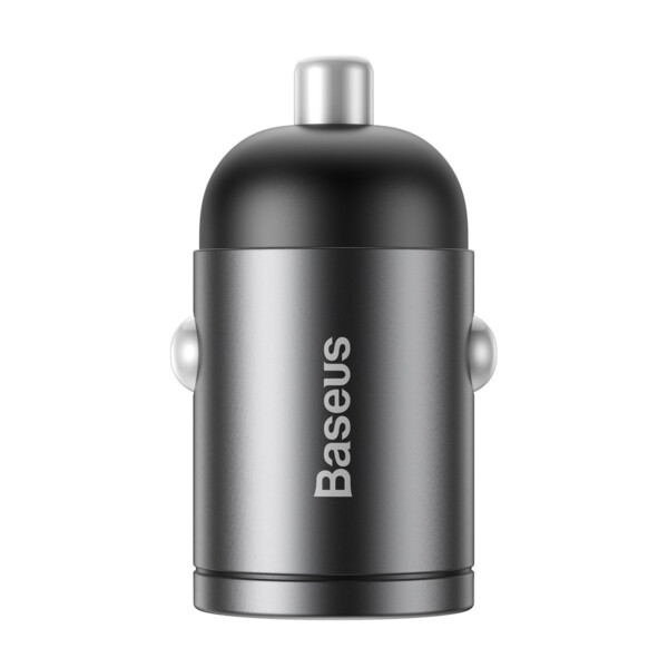 Baseus Tiny Star Mini Quick Charge Car Charger USB Port 30W Grey navod