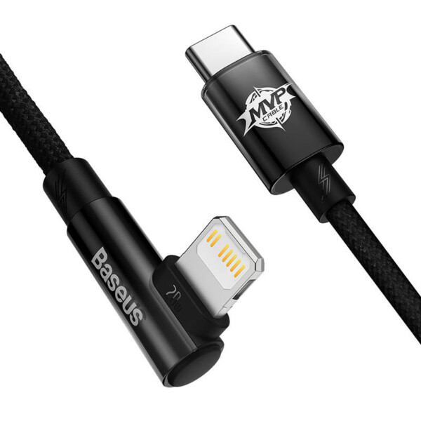 Baseus USB-C to Lightning MVP 20W 1m Cable (Black) sk