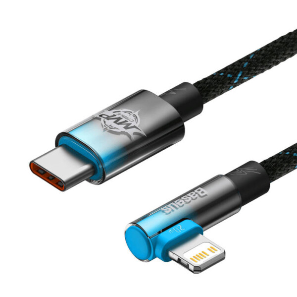Baseus USB-C to Lightning MVP 20W 1m Cable (Black-blue) sk