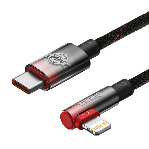 Baseus USB-C to Lightning MVP 20W 1m Cable (Black-red) sk