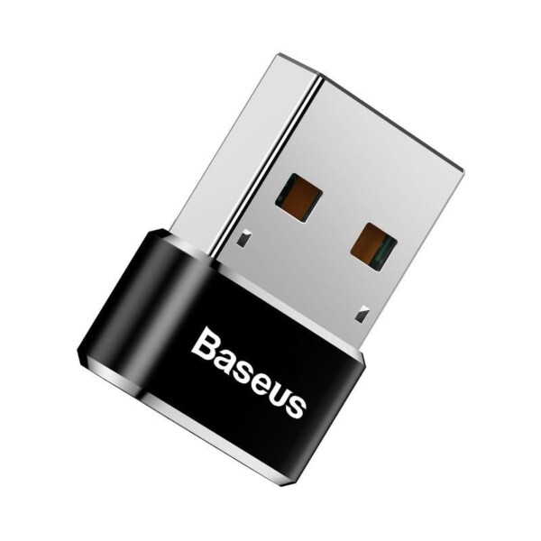 Adaptér Baseus USB-C na USB-A 3A (černý) navod