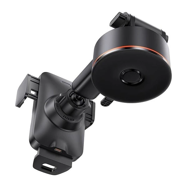 Baseus Wisdom Wireless Charging Cockpit Electric Car Phone Holder Qi (black) distributor