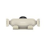 Baseus gravitational Car Phone Holder Lite to Ventilation Grid (creamy)