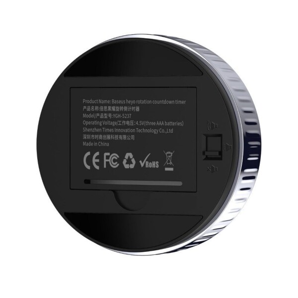 Baseus heyo rotation countdown timer Black navod