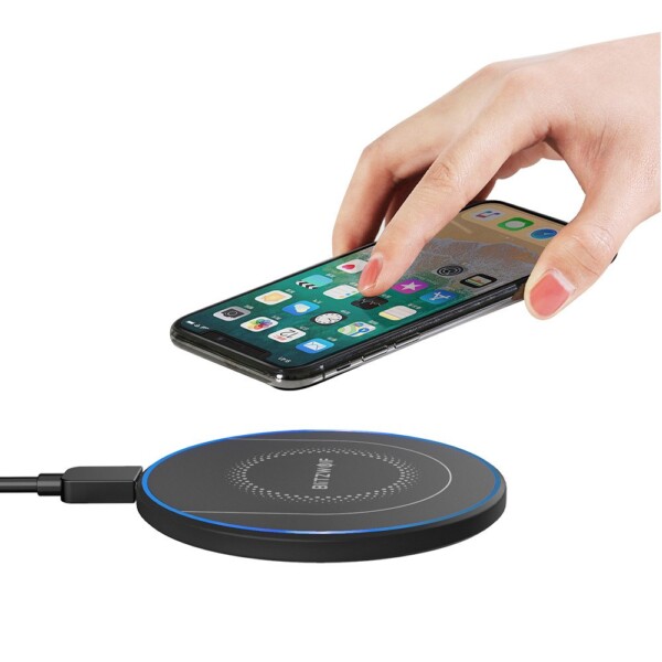 BlitzWolf 15W Qi Wireless Fast Charger Stand Holder BW-FWC7 distributor