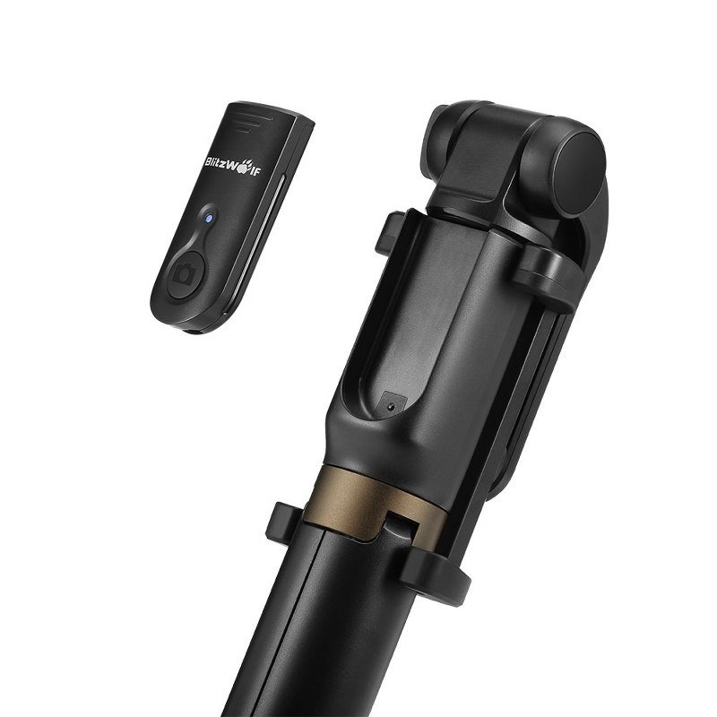 Selfie Stick Tripod 3v1 BlitzWolf BW-BS3 (Black) distributor