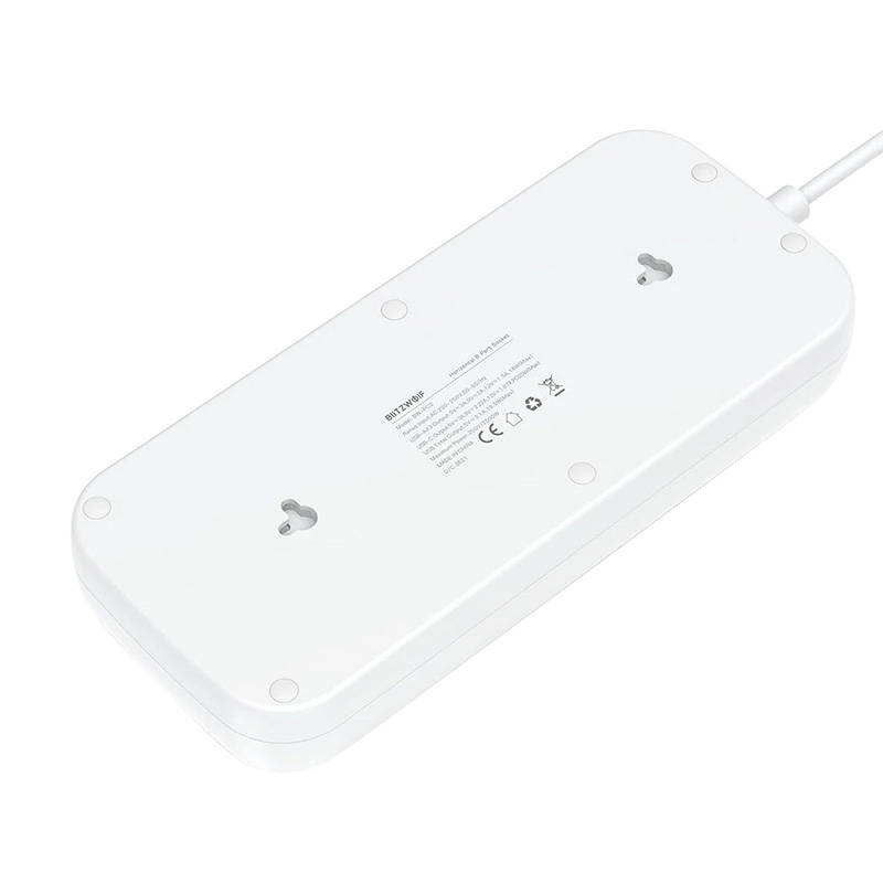 8 outlets + 3x USB