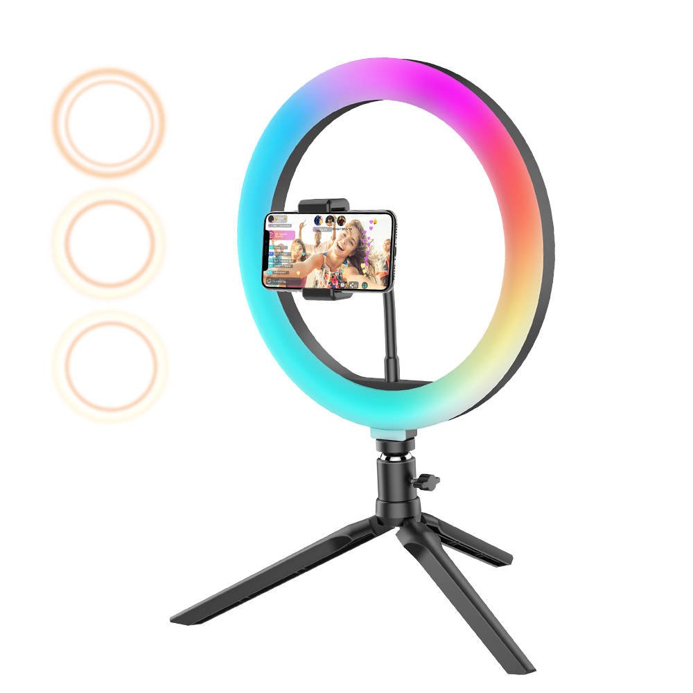 Blitzwolf BW-SL5 Desktop Flash LED RGB Phone Holder cena