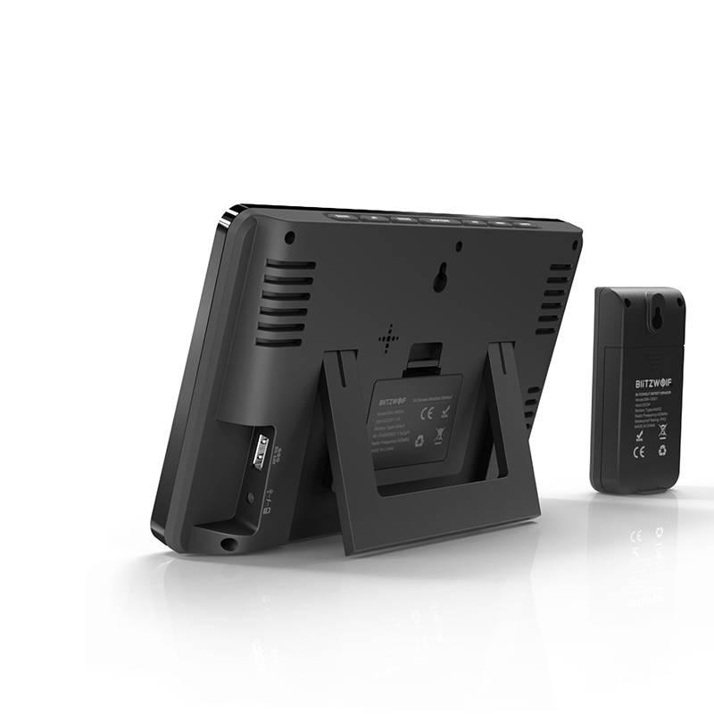 Blitzwolf BW-WS04 Smart Wi-Fi Weather Station (black) sk