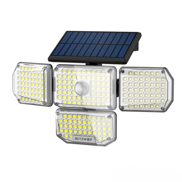 External Blitzwolf LED solar lamp BW-OLT6 with dusk and twilight sensor cena