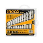 HSS twist drill bits set INGCO AKDB1125, 12 Pcs