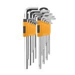 Hex Key and torx key set INGCO HHKSET0181, 1.5-10mm, T10-T50
