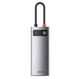 Hub 6in1 Baseus Metal Gleam Series