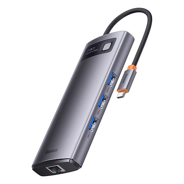Hub 7in1 Baseus Metal Gleam Series