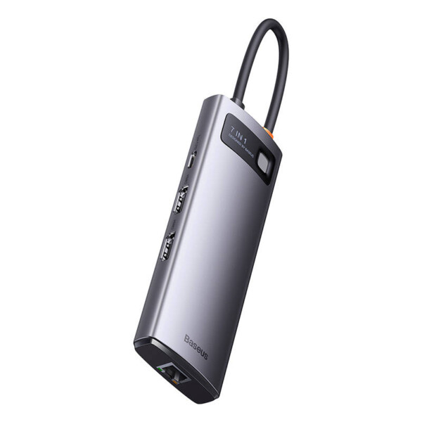 USB-C to 3x USB 3.0 + HDMI + USB-C PD + VGA + Ethernet RJ45 cena