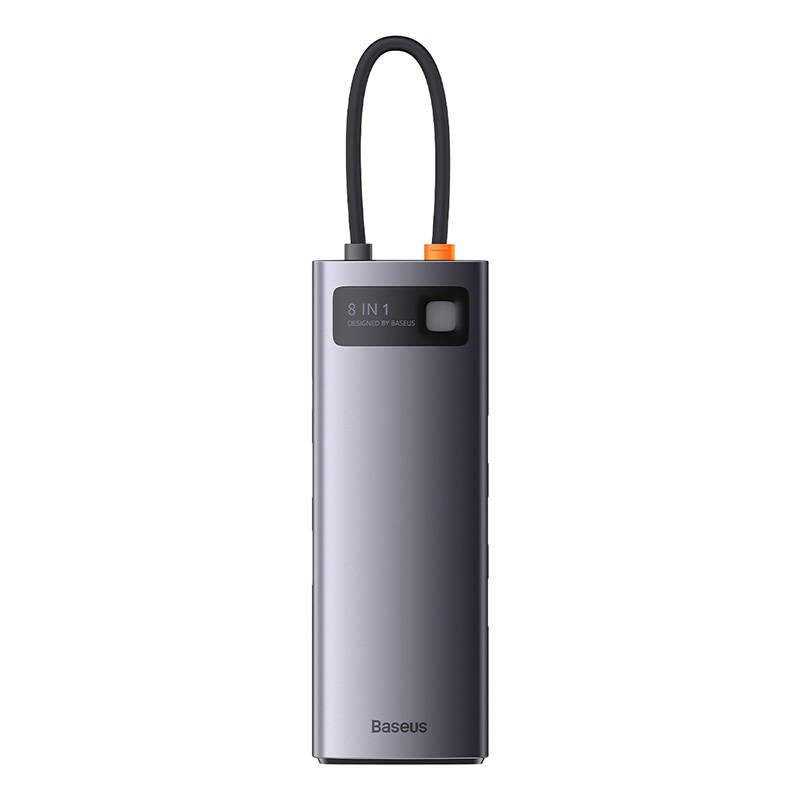 Hub 8in1 Baseus Metal Gleam Series