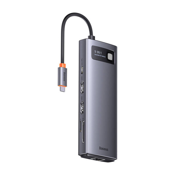USB-C to 2x USB 3.0 + 2x HDMI + USB 2.0 + USB-C PD + Ethernet RJ45 + microSD/SD cena