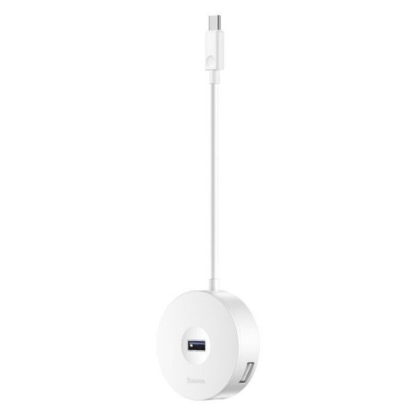 Hub USB-C 4w1 Baseus 15cm Biały navod