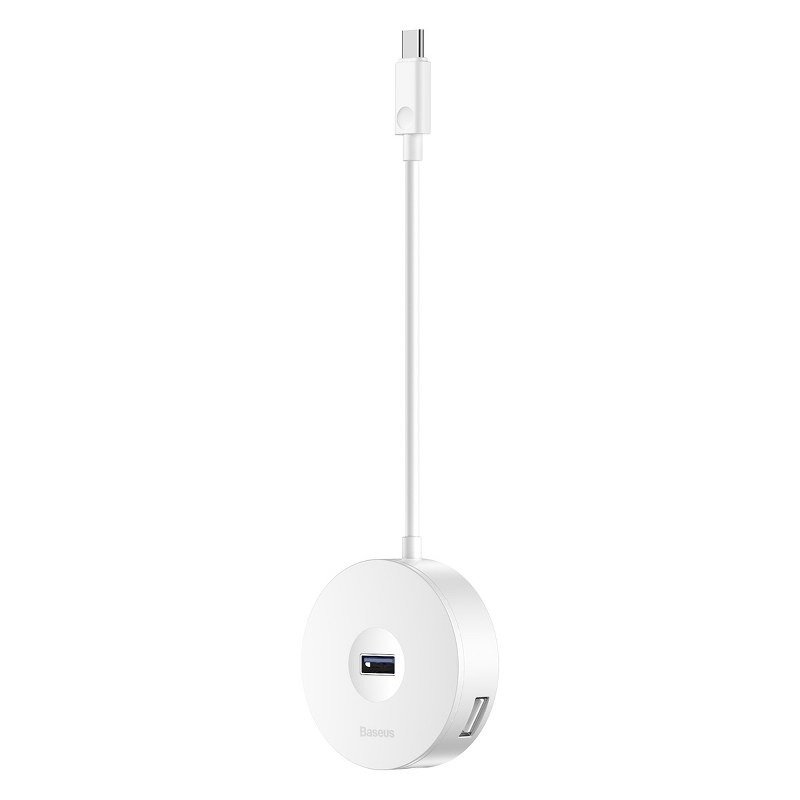 Hub USB-C 4w1 Baseus 15cm Biały navod