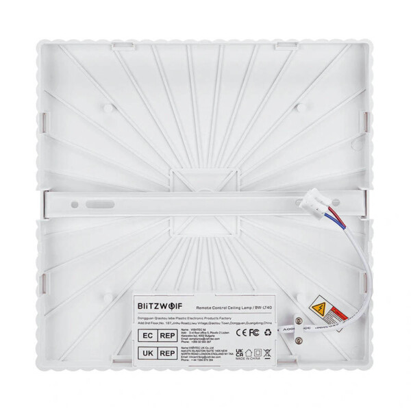 LED ceiling lamp BlitzWolf BW-LT40 with remote control