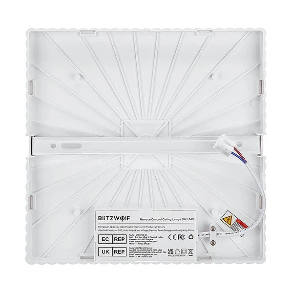 LED ceiling lamp BlitzWolf BW-LT40 with remote control