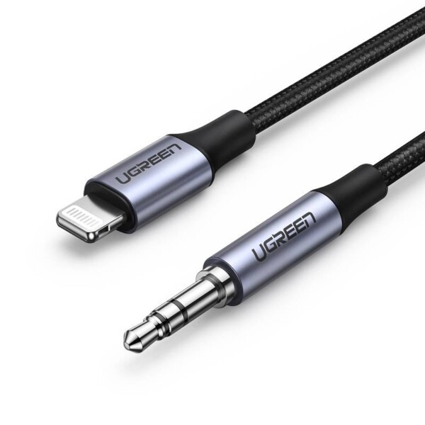 Lightning cable UGREEN US315 to 3.5mm AUX mini jack