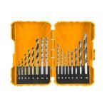Metal, masonry and wood drill bits set INGCO AKDL11601, 16pcs