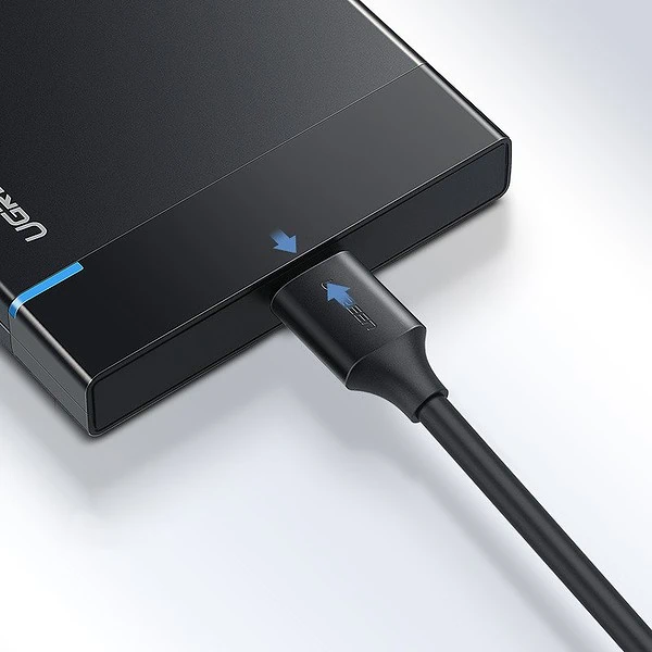 Micro-B USB 3.0 - USB-C cable UGREEN 1m (black) distributor