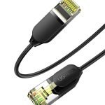 Network cable UGREEN NW149, Ethernet RJ45, Cat.7, FTP, 1m (black)