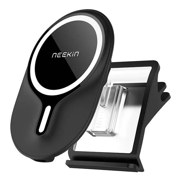 Nillkin Energy W2 MagSafe car holder with Qi inductive charger (black) distributor