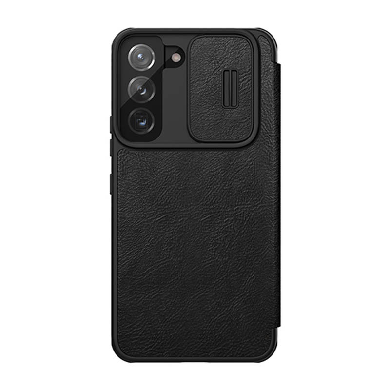 Nillkin Qin Leather Pro case for SAMSUNG S22+ (black)