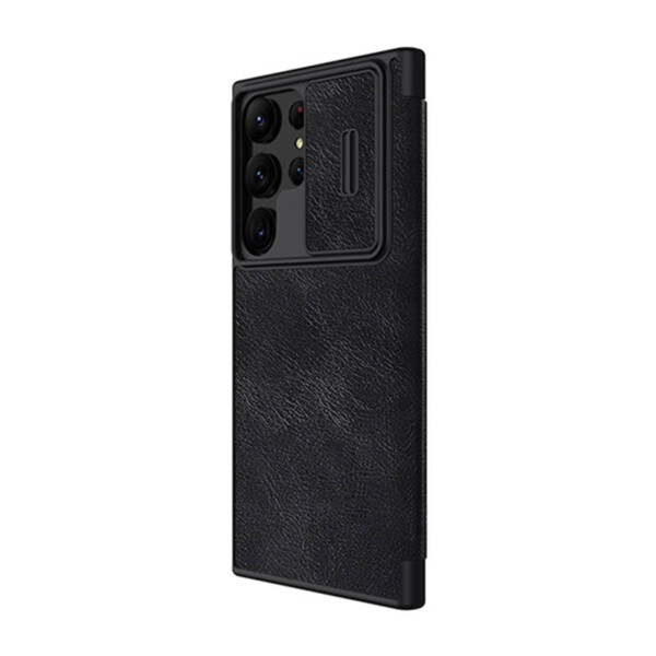 Nillkin Qin Leather Pro case for SAMSUNG S23 Ultra (black) cena