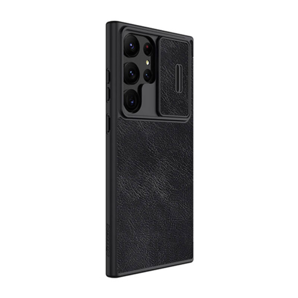 Nillkin Qin Leather Pro case for SAMSUNG S23 Ultra (black) navod