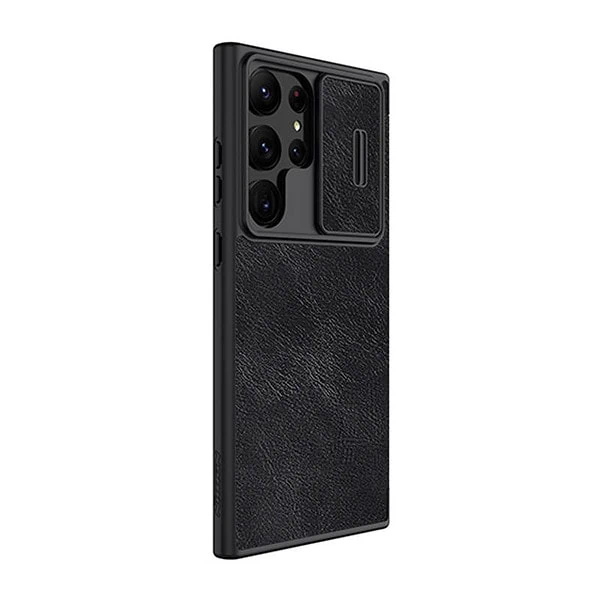 Nillkin Qin Leather Pro case for SAMSUNG S23 Ultra (black) navod