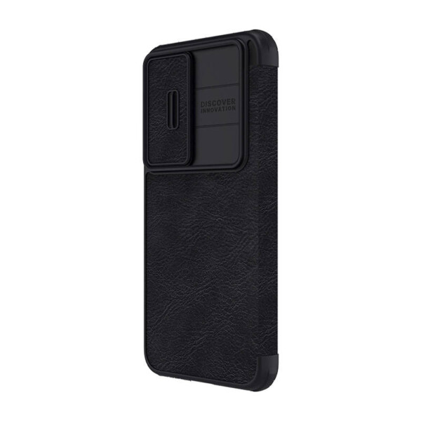 Nillkin Qin Leather Pro case for SAMSUNG S23+ (black) navod
