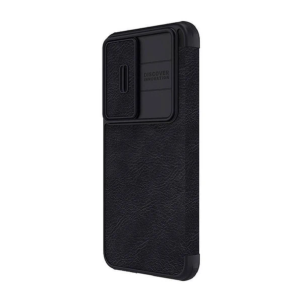 Nillkin Qin Leather Pro case for SAMSUNG S23+ (black) navod