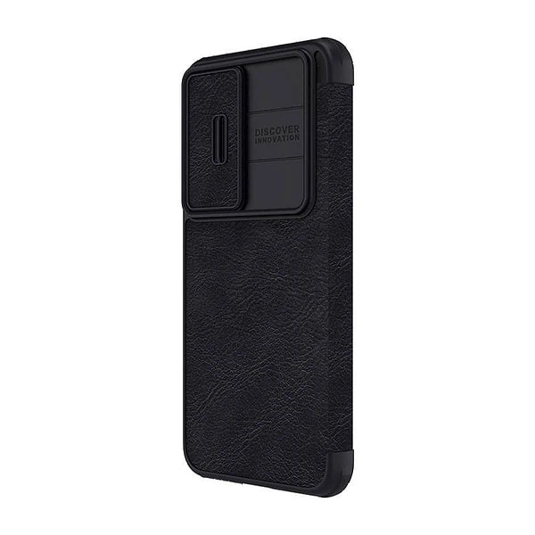 Nillkin Qin Leather Pro case for SAMSUNG S23 (black) navod