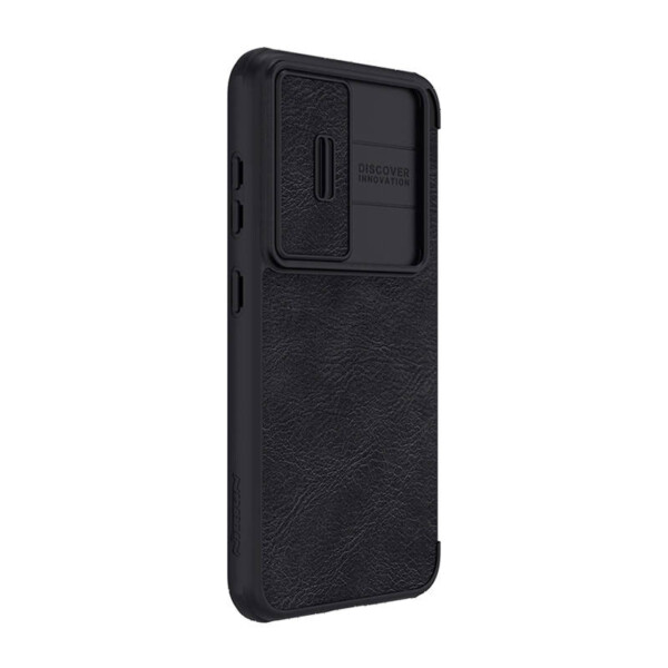 Nillkin Qin Leather Pro case for SAMSUNG S23+ (black) distributor