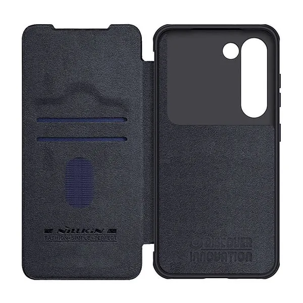 Nillkin Qin Leather Pro case for SAMSUNG S23+ (black) sk