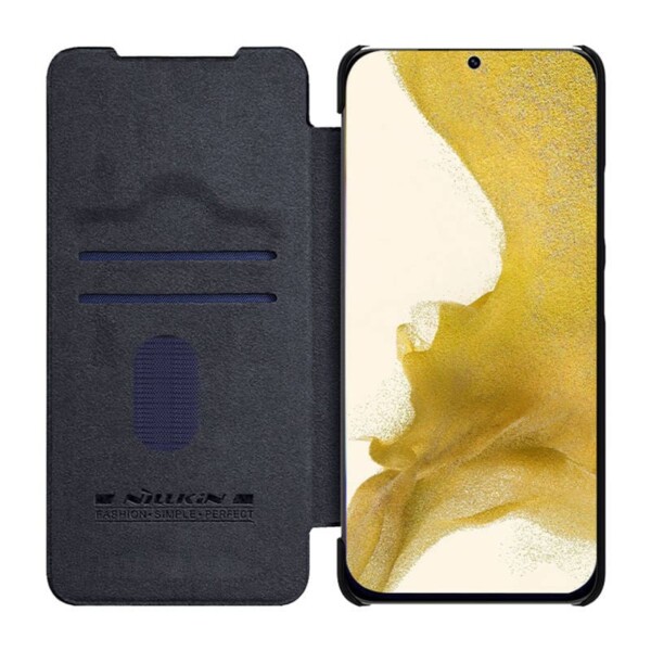 Nillkin Qin Leather Pro case for SAMSUNG S23 (black) sk