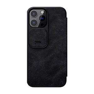 Nillkin Qin Pro Leather Case for iPhone 13 Pro (Black)