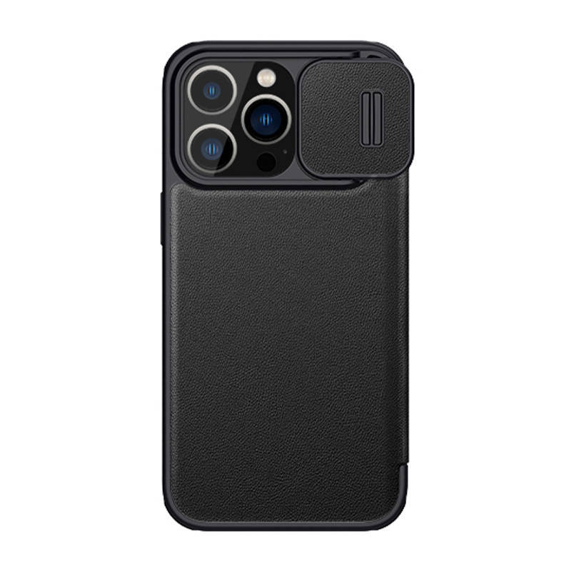 Nillkin Qin Pro Leather Case for iPhone 13 Pro Max (black)