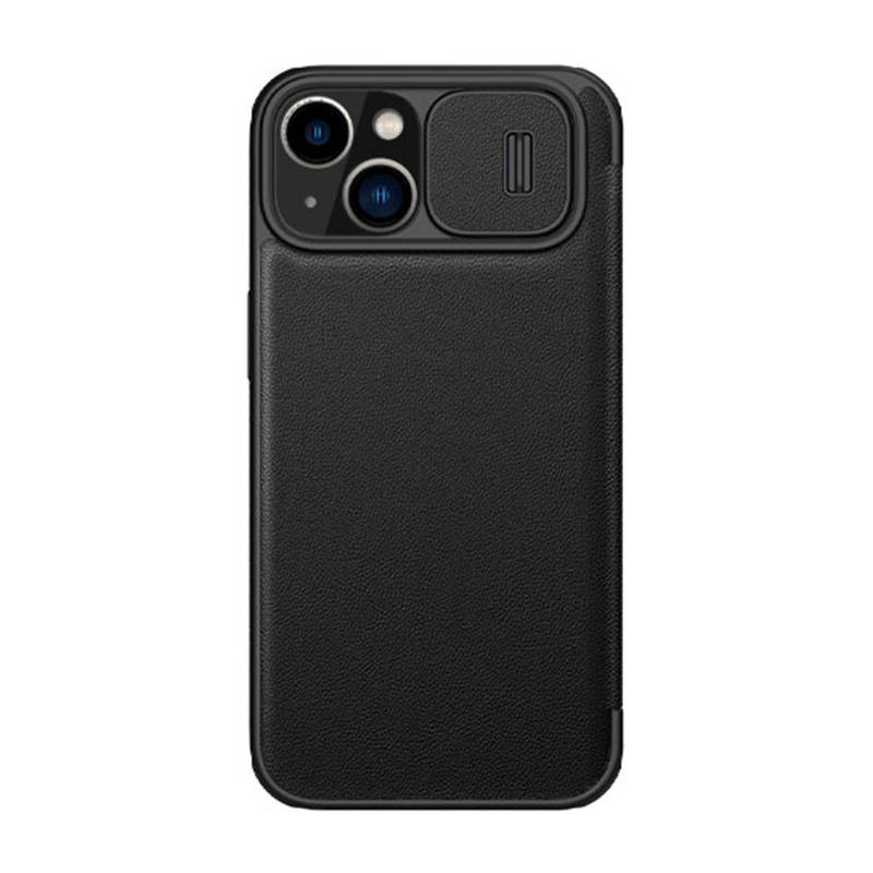Nillkin Qin Pro Leather Case for iPhone 14 Plus (Black)